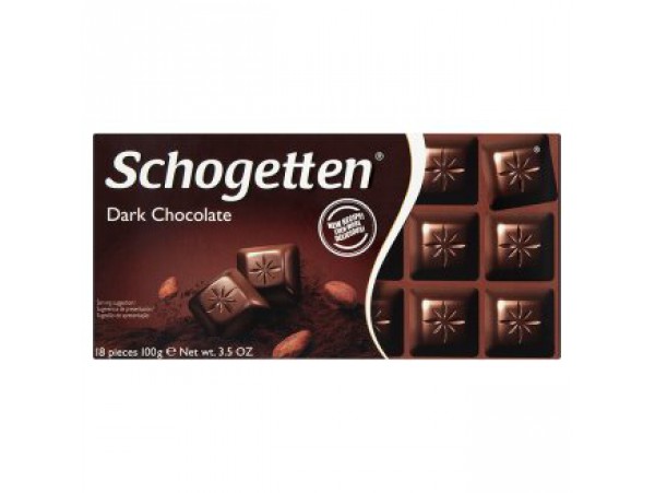 Schogetten горький шоколад 100 г